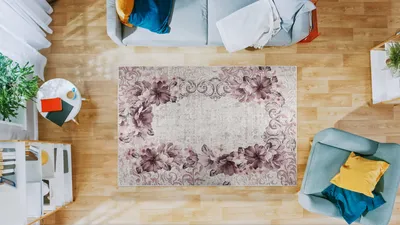 Produktbild von Conceptum Hypnose, Garry- ASR CRPTNGR, Bunt, Kurzflorteppiche, 120 x 180 cm, 100% POLYESTER