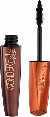 Produktbild von Rimmel Wonder'full Argan Oil, Schwarz, Extreme Black, Nährend, Volumengebend, 11 ml, Arganöl, Aqua/water/eau, Paraffin, Glyceryl Stearate, Copernicia Cerifera Cera/copernicia Cerifera...