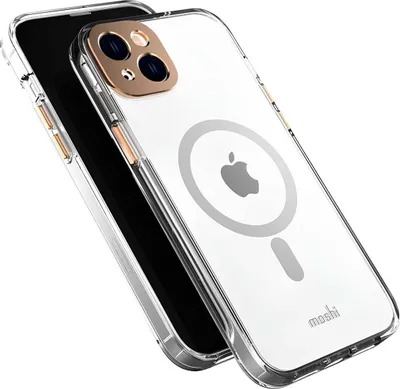 Produktbild von Moshi, MagSafe-Hülle iPhone 14 Plus iGlaze, Kameraschutz, stabil, Gold