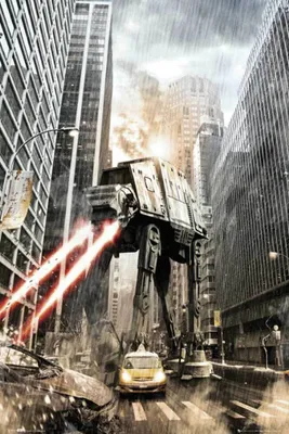 Image de Star Wars - Poster - Manhattan - AT-AT impérial