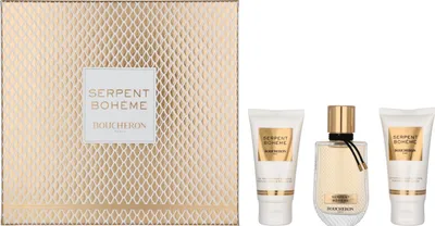 Produktbild von Boucheron Serpent Boheme Giftset Edp Spray 50ml/Body Lotion 50ml/Shower Gel 50ml 150 ml
