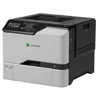 Produktbild von Lexmark CS725de, Laser, Farbe, 1200 x 1200 DPI, A4, 47 Seiten pro Minute, Doppelseitiger Druck