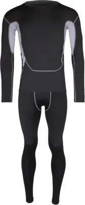 Produktbild von Dickes Warmes Fitness-Set grau, M