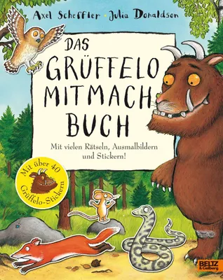 Produktbild von Der Grüffelo. Das Grüffelo-Mitmachbuch