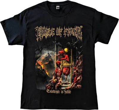 Produktbild von Cradle Of Filth - "Existence Is Futile" T-Shirt für Herren/Damen Uni RO5430 (XL) (Schwarz)