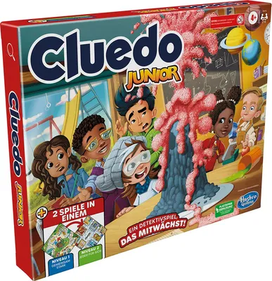 Imagen del producto de Hasbro Gaming, Cluedo Junior, a partir de 4 años, 20 minutos