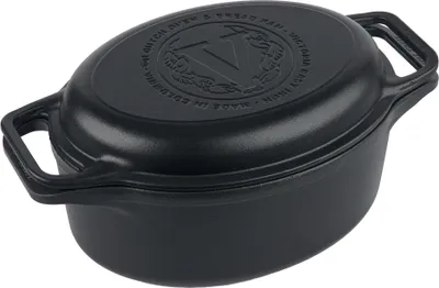 Obrázek produktu pro Victoria 38847 Indukční litinový hrnec na pečení chleba 31 cm, 5,7 l, bez teflonů, černý