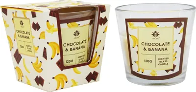 Image de Bougie parfumée de luxe - Chocolat & Banane