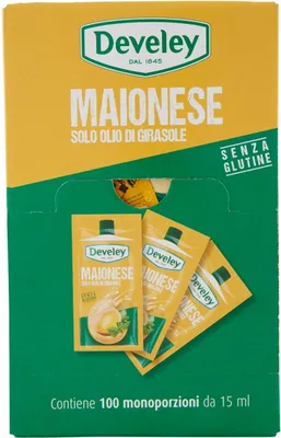 Produktbild von Einzeldosis Mayonnaise Packung Mit 100 Beuteln Mit 15 Ml Develey