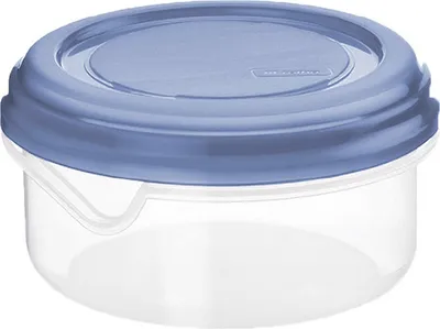 Produktbild von Kühlschrankdose flach, 0,4 l RONDO, Farbe:Horizon Blue