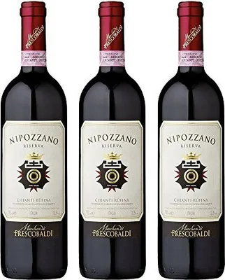 Image de Frescobaldi Nipozzano Riserva Rosso vin rouge sec fruité 750ml pack de 3
