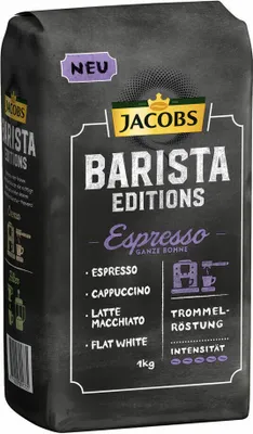 Produktbild von Jacobs Barista Editions Espresso | ganze Bohne | 1000g