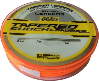 Produktbild von Asso Shock 15 M Verjüngtes Vorfach Durchsichtig 0.230-0.570 mm Durchsichtig 0.230-0.570 mm