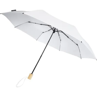 Image de Avenue - "Birgit" Parapluie pliable PF3768 (Taille unique) (Blanc)