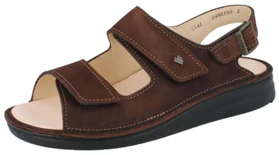 Produktbild von FINN COMFORT Benin Herren Sandale dunkelbraun Fettnubukleder - Größe: 44