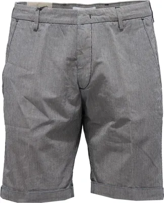 Zdjęcie produktu dla 4429Z bermudy uomo MICHAEL COAL SLIM FIT niebieskie paski białe bawełniane krótkie męskie
