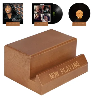 Produktbild von Plattenständer für Schallplatten und CDs - Minimalistisch und Elegant für Zuhause