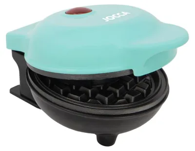 Produktbild von Jocca Waffeleisen Rund 500W, Antihaftbeschichtet, Kontrollleuchten, Türkis