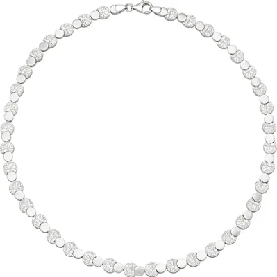 Produktbild von JOBO Collier Halskette 925 Sterling Silber gehämmert 45 cm Kette Silberkette