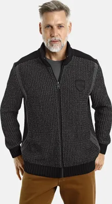 Produktbild von Jan Vanderstorm Strickjacke HALSTEN Herren 2345 schwarz 60/62
