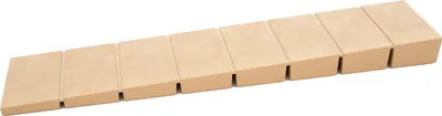 Produktbild von 100x sossai Möbelkeile mit Soll-Bruchstelle in Beige Unterlegkeile Ausgleichskeile