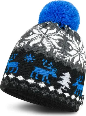 Produktbild von SABFIL Pompon - Modische Wintermütze mit Bommel und Fleece