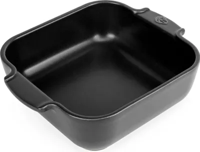 Produktbild von PEUGEOT Keramik Auflaufform APOLLIA 21cm Quadratisch Satin-Schwarz Backofen
