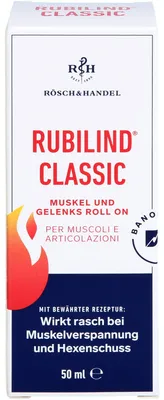 Obrázok produktu pre Rubilind Classic Roll On na svaly a kĺby 50ml