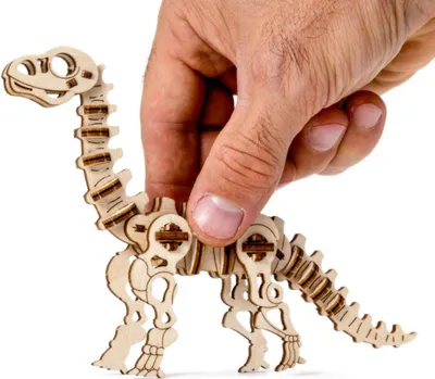 Image de Puzzle diplodocus en bois