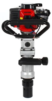 Produktbild von Pfostenramme - 2-Takt-Benzinmotor - 900 W - Vibrationsgedämpft - Mehrere Verstellbare Schlaghülsen