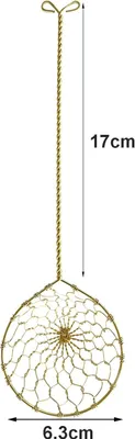 Produktbild von Edelstahl-Küchensieb - 6 Stück - Ø 6,3 cm - L 23 cm - mit Handgriffen