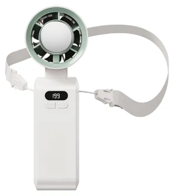 Produktbild von Tragbarer Handventilator, kleiner Taschenventilator, kleiner elektrischer Ventilator für Reisen/Arbeit/Zuhause/Outdoor