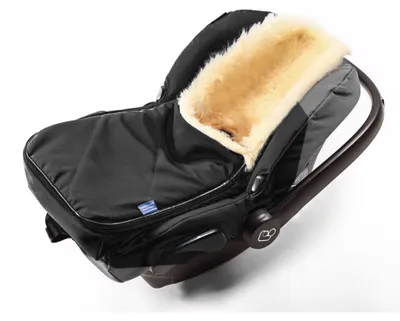 Produktbild von Hofbrucker Lammfell-Fußsack Maxi für Babyschale