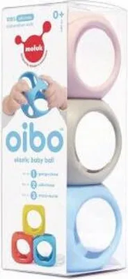 Image de Moluk Oibo Balle de dentition/d'empilage/de préhension pastel (MQ6)