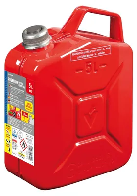 Produktbild von LAMPA 67008 Reservekanister Benzinkanister Dieselkanister Metall Rot