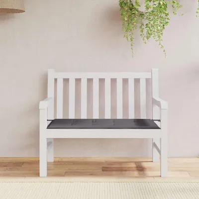 Obrázek produktu pro vidaXL Polštář na zahradní lavici antracit 100x50x4 cm Oxfordská tkanina