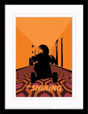 Image de The Shining - imprimé, couloir PM6893 (40 cm x 30 cm) (orange/noir/blanc)