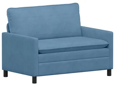 Immagine prodotto di vidaXL Divano blu 126 x 81 x 87,5 cm in tessuto