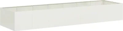 Produktbild von Pflanzgefäß Weiß 280x80x40 cm Stahl