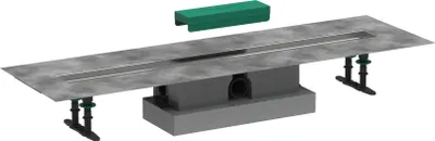Zdjęcie produktu dla Niecka prysznicowa hansgrohe uBox uniwersalna 900 mm tworzywo sztuczne 56025180