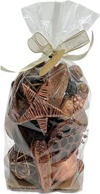Produktbild von Streudeko braun - ca. 14 x 13 x 20 cm