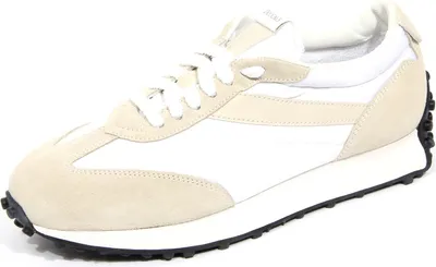 Produktbild von G5716 sneaker uomo DOUCAL'S beige/white suede/fabric shoes man