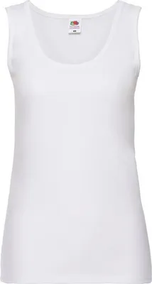 Produktbild von Fruit of the Loom - "Valueweight" Top für Damen FK2094 (M) (Weiß)