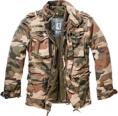 Produktbild von Brandit M65 Giant Jacket light woodland, 6XL