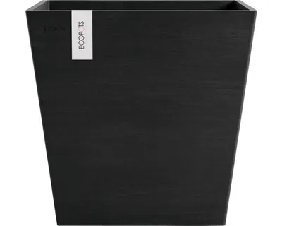Immagine prodotto di Ecopots Rotterdam 45 + vaso da fiori con serbatoio per l'acqua - L 43,6 cm x P 43,6 cm x A 44,4 cm - Per interni ed esterni