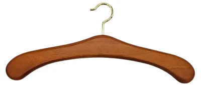 Productafbeelding van Kledinghangers, kersenhout, gebeitst, 45 cm