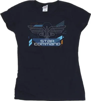 Produktbild von Disney - "Lightyear Star Commands" T-Shirt für Damen BI29205 (XL) (Marineblau)