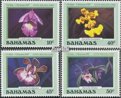 Produktbild von Briefmarken Bahamas 1987 Mi 663-666 (kompl.Ausg.) postfrisch Weihnachten