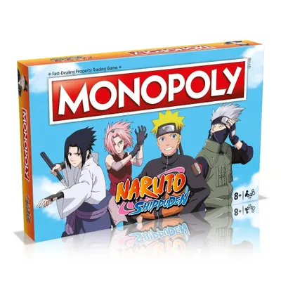 Produktbild von Winning Moves MONOPOLY - Naruto Shippuden