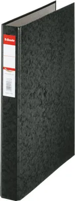 Immagine prodotto di Raccoglitore ad anelli doppio A4 Esselte Rainbow, raccoglitore ad anelli, dorso 4,2 cm, nero